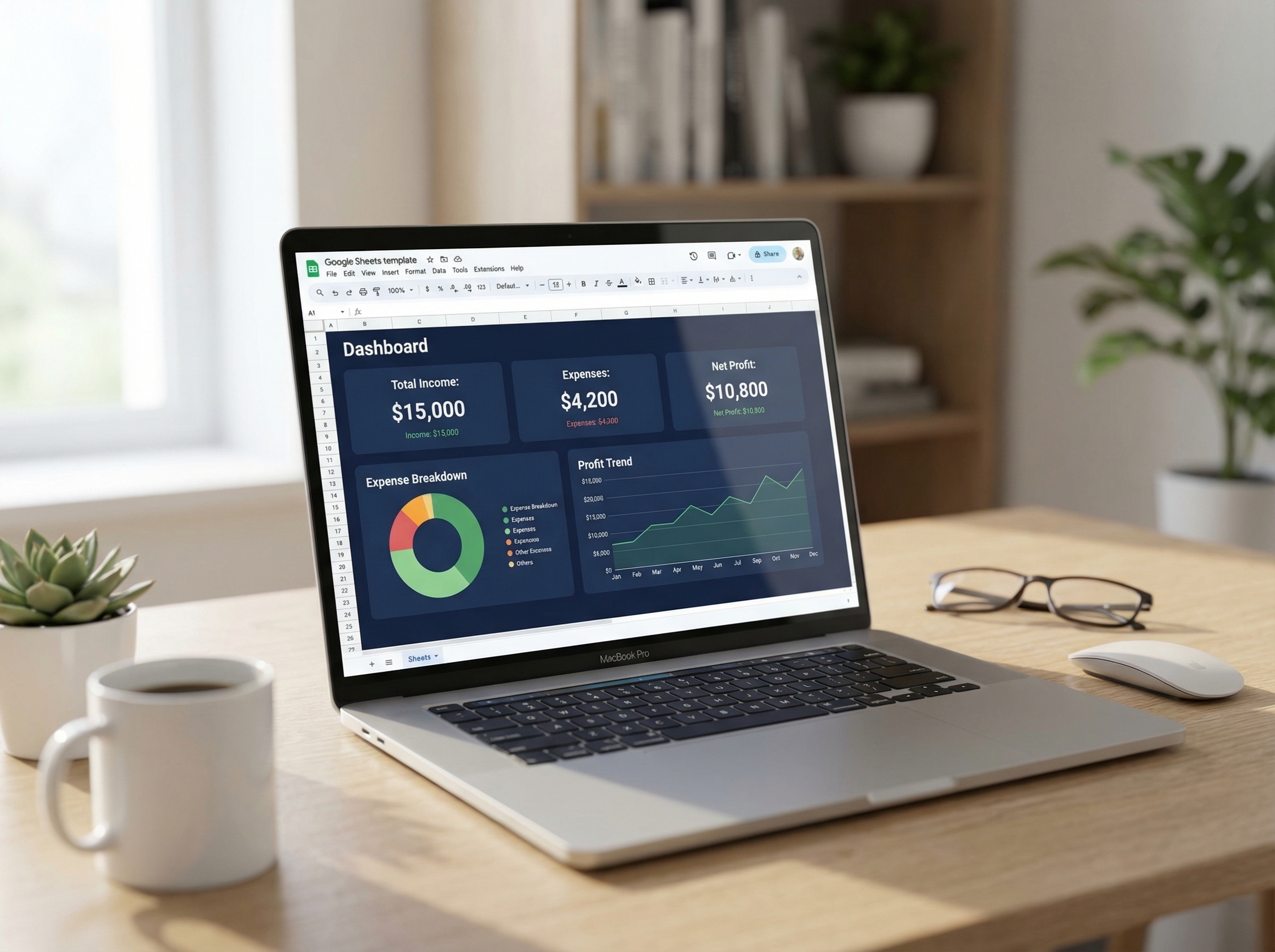 Freelancer Financial Dashboard preview